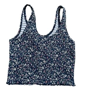 Hollister Floral Crop Top
